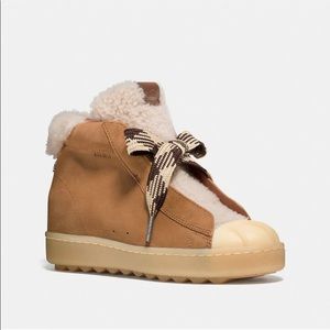 COACH High Top Hiker with Shearling